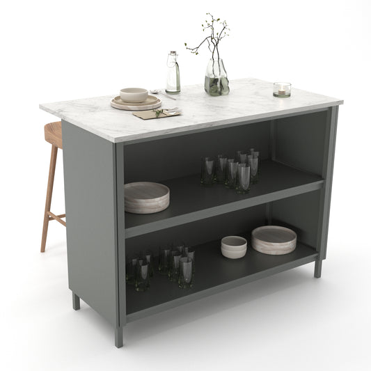 Fumaça Island Seating Cabinet - 1200