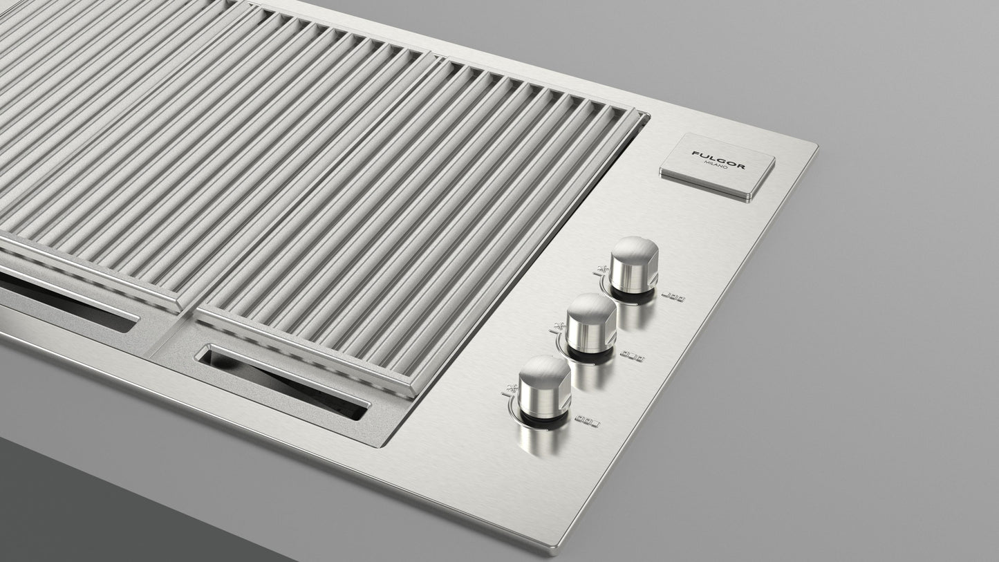 Fulgor BBQ grill - S Steel - Roast Hood - 80cm