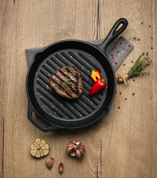 Tramontina 26cm Pre-seasoned griddle pan