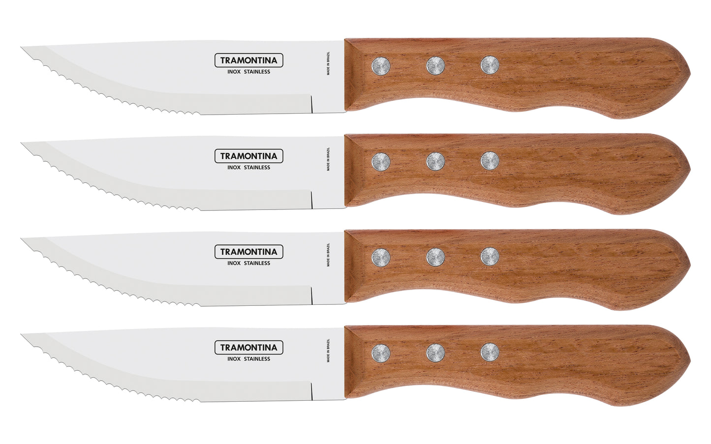 Tramontina Churrasco 4 pc jumbo steak knives